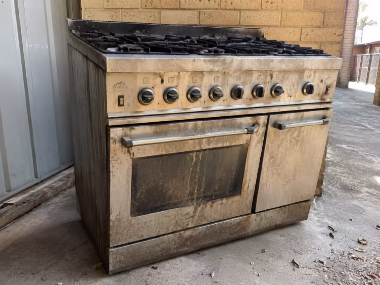 old appliances removed