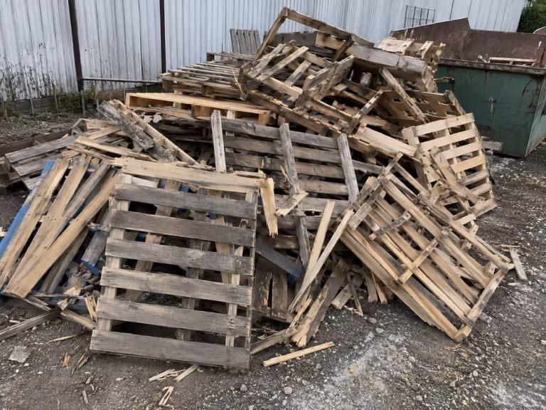 pallets removed